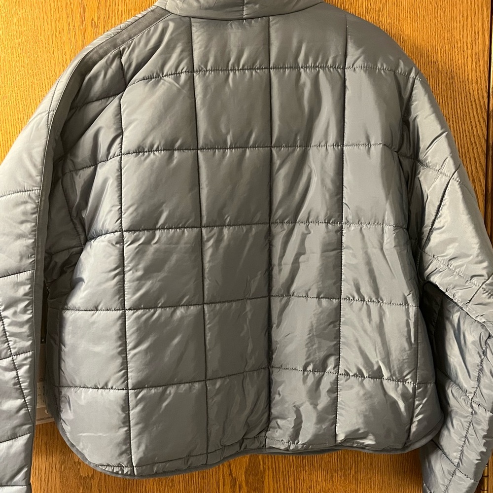 Steel Blue Lightweight Puffer Jacket - Picture 5 of 5